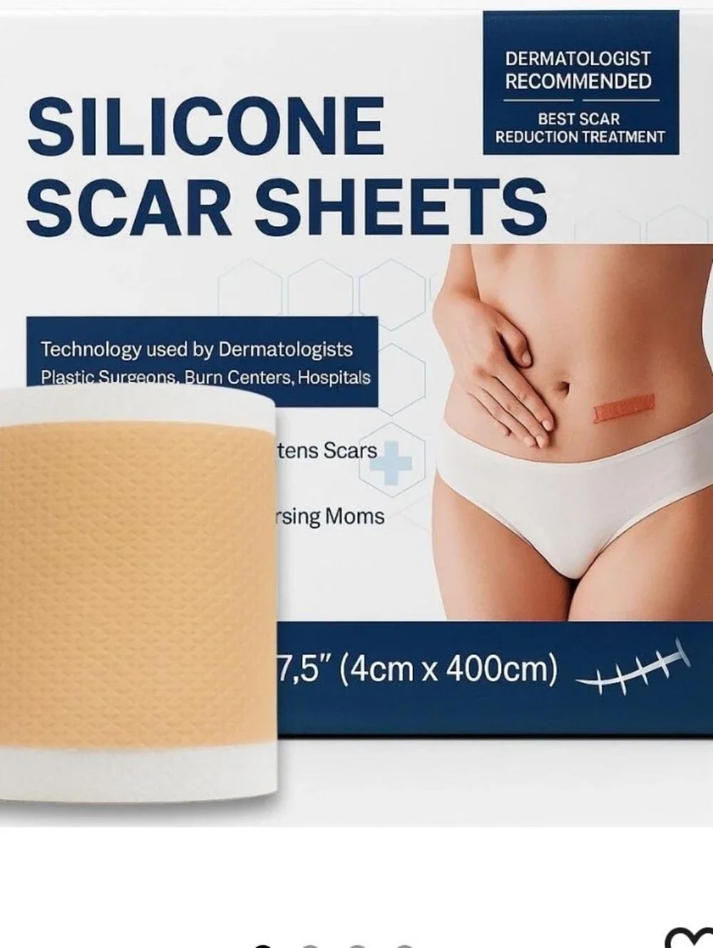 Silicone Scar Sheet